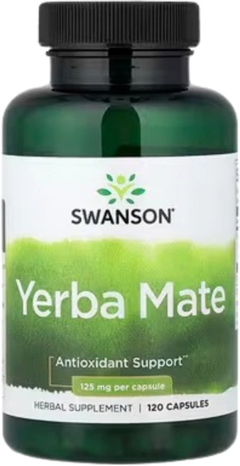 Swanson 예르바 마테 캡슐 120정(캡슐 1정당 125mg), 1개, 120정 - 쿠팡