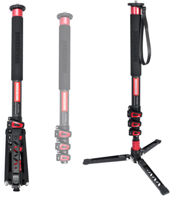 호루스벤누 HVD-GX32 영상촬영 카본 스탠딩 모노포드, 1개