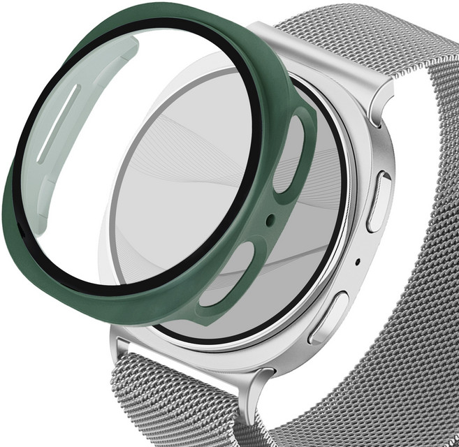 아이메이드잇 갤럭시워치 9H 일체형 풀커버 케이스, 그린, 1개