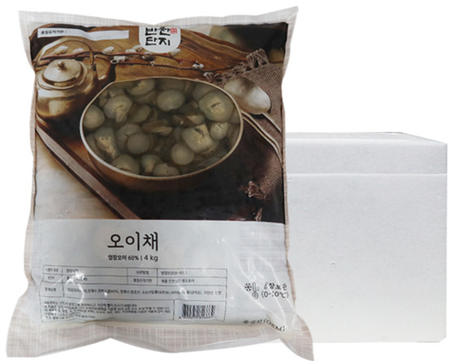반찬단지 오이지채 4kg, 1개
