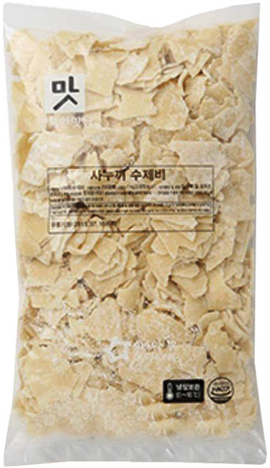 아워홈 사누끼 수제비, 1kg, 1개