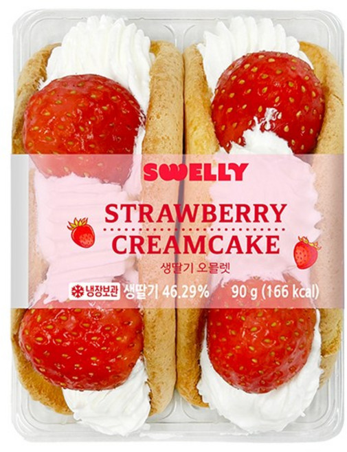 스웰리 생딸기오믈렛, 90g, 5개