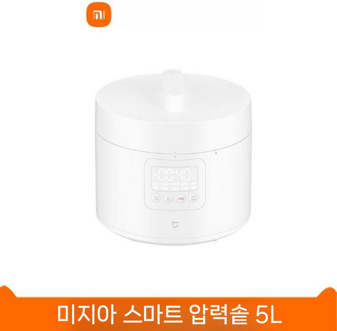 샤오미 미지아 스마트 전기 압력솥 5L 가정용 대용량 요리 밥솥, B. Mijia 5L (5-8인용)