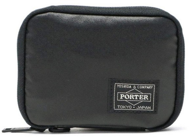 (포터) PORTER 라운드 패스너 지갑 [TACTICAL 전술] 654-07081 블랙