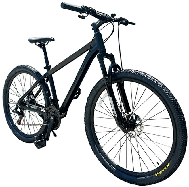 알루미늄 29인치 MTB 자전거 시마노 21단 디스크브레이크 클릭 제스트29D, 1개, 180cm, 무광블랙/완조립