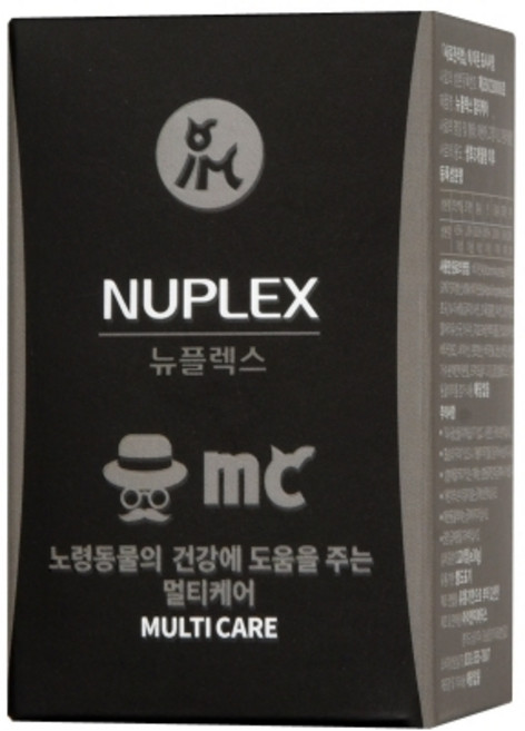 *사은품증정* 뉴플렉스 멀티케어 120정 강아지 고양이 겸용 영양제, 8개