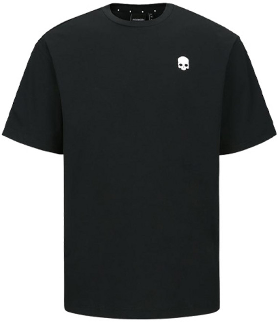 하이드로겐 남성 레터링 그래픽 반팔 티셔츠 FM1H11D2TR502-BK