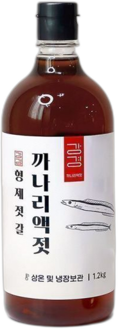 국내산 까나리액젓 원액 강경 형제 젓갈