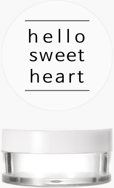 닥터보틀 화장품용기 영문 크림 공병, 영문크림용기 5g 화이트, 1개