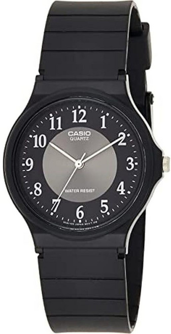 카시오 Casio 남자 남성 아날로그 쿼츠 시계 레진 스트랩 (MQ-24-1B3LLEF)