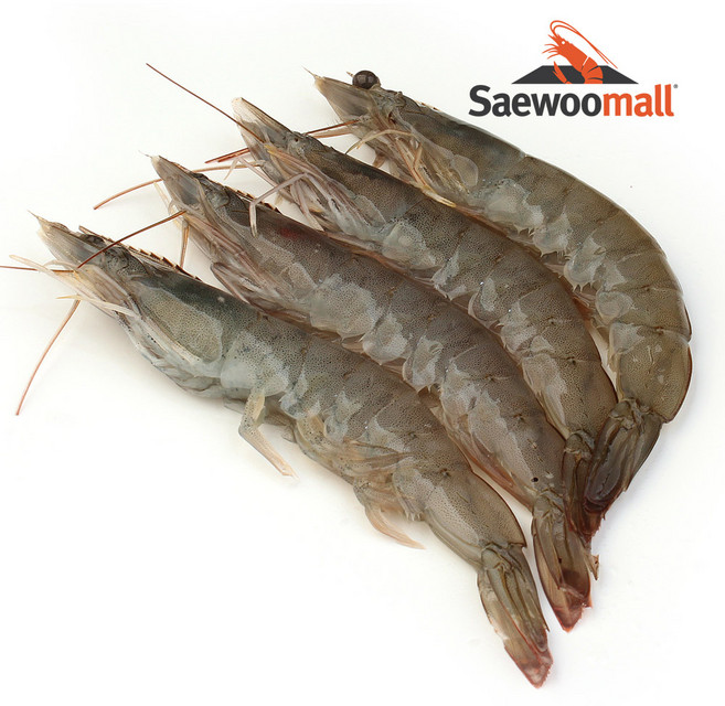 새우몰 화이트새우 50/60 2kg 100-120미, 1개