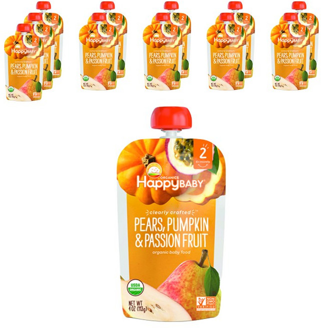 해피토트 파이버 & 프로틴 어린이 스무디 113g, 12개