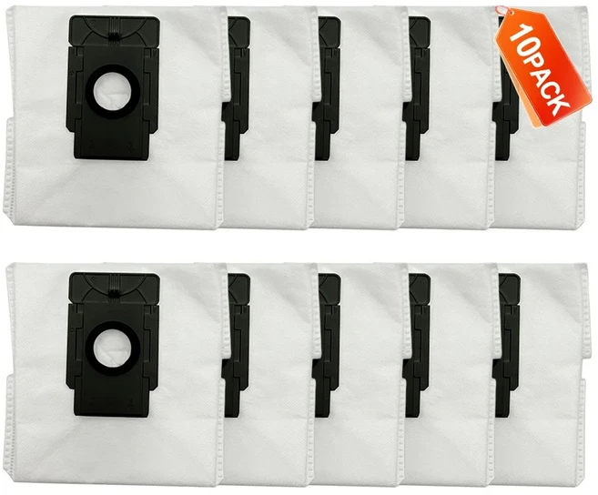 Tapo RV30 Plus 및 4L 일회용 먼지 봉투 진공 부품 4/10pcs 로봇 청소기 가방, 02 10 PACK
