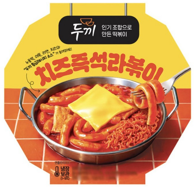 두끼 치즈즉석라볶이 633g, 2개