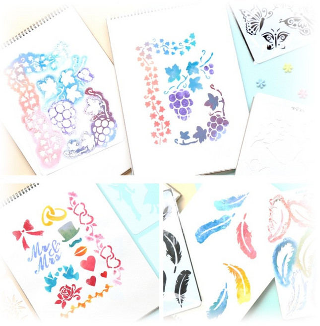 스텐실 도안 (A4사이즈)