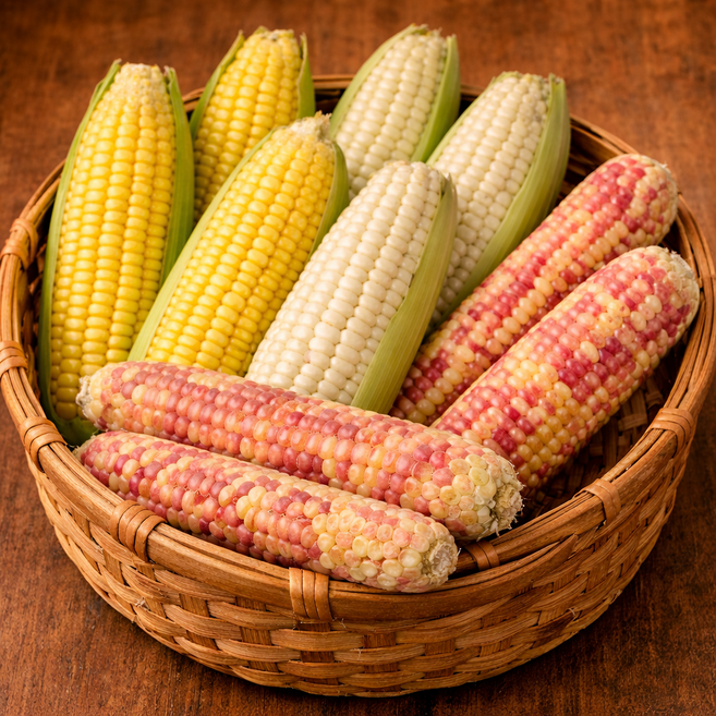 [만족도1위] 초당옥수수 홍찰옥수수 백찰옥수수, 1개, 냉동 홍찰옥수수 특대 10개