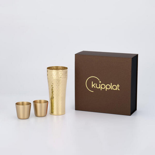아트박스/쿠플라트 황동 맥주잔 (대) 1구_개별포장, 1개