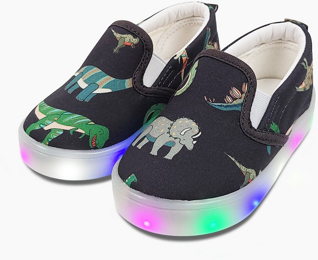 베이비솔 공룡나라LED슬립온