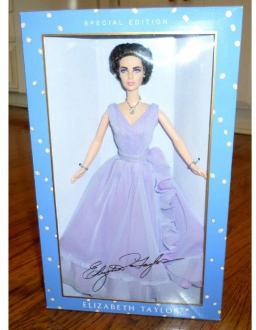바비인형 엘리자베스 테일러 화이트 다이아몬드 인형 한정판 마텔 피규어 2000, 바비인형 엘리자베스 테일러 화이트 다이아몬드 인형 한정