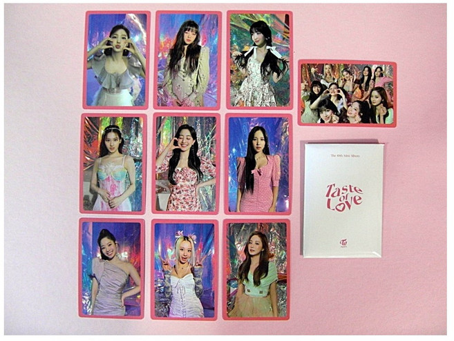 (예판특전 포카 ONLY) 트와이스 (TWICE) - Taste of Love C 포토카드 10장
