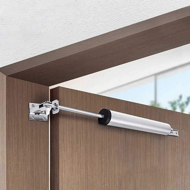 현관문 도어클로저 방문 문짝 자동문닫힘, 실버, 1개