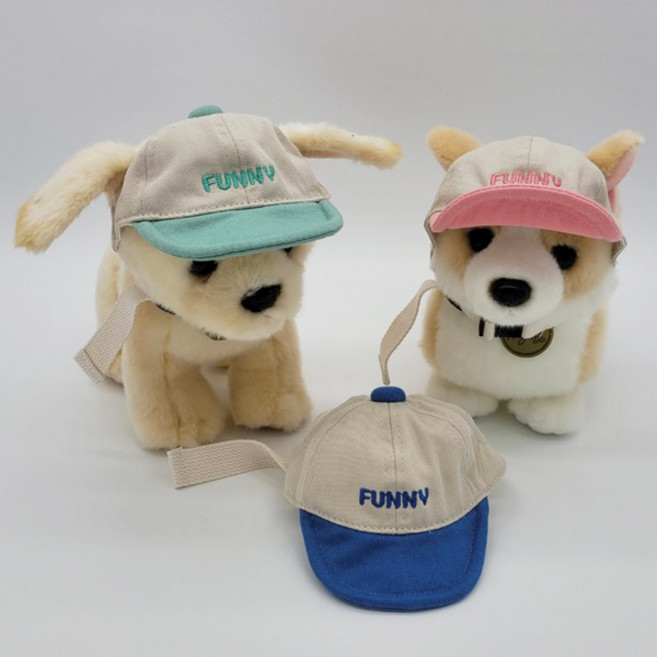 퍼니독 FUNNY 배색 강아지모자, 민트, 1개