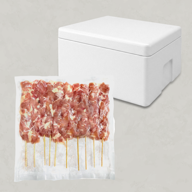 꼬치마트 업소용 순살닭꼬치 30cm*140g 50개입 1박스 공장 직영, 140g, 50개