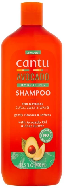 칸투 아보카도 하이드레이팅 샴푸 Cantu Avocado Hydrating Shampoo 400ml, 1개 - 쿠팡