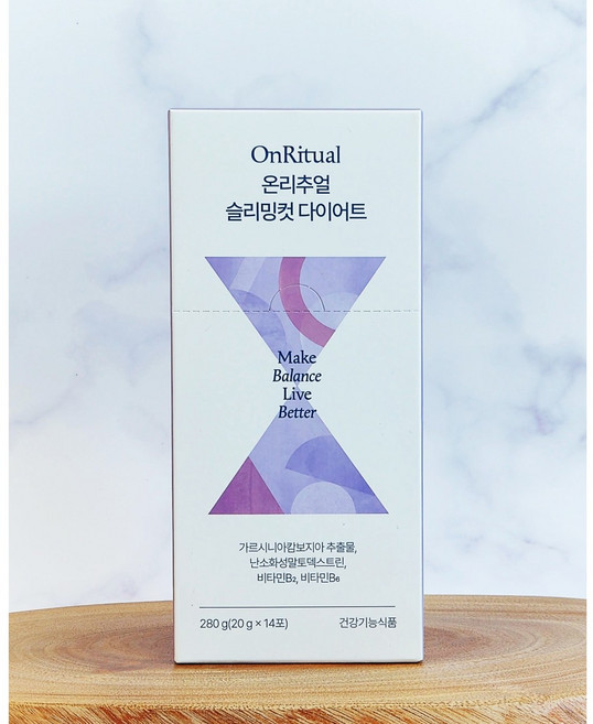 온리추얼 슬리밍컷 다이어트 젤리, 14포 x 1박스, 1개