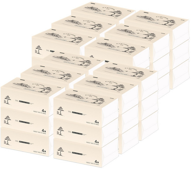 담이연 뽑아쓰는 대나무 천연펄프 키친타월 먼지없는 무형광 무표백 키친타올 100매 9개, 3겹, 36개