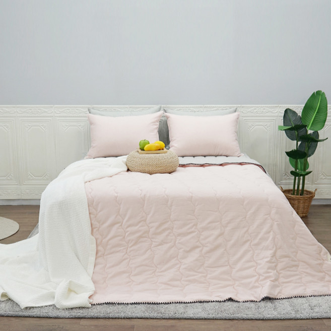 스누즈 면 모달 멜란지 노블 차렵 이불 침구세트