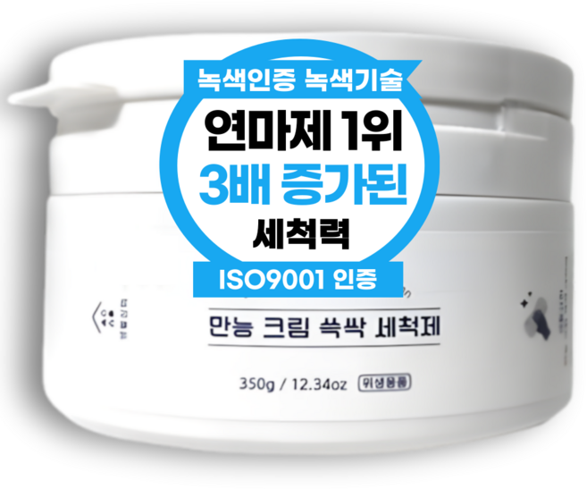 생활상회 스텐 연마제 찌든때 탄냄비 기름때 물때 제거제 쓱싹 만능 클리너, 1세트, 350g