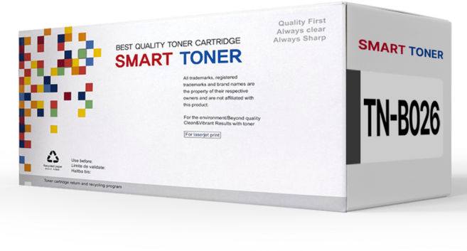 TN-B026 재생 호환 토너, 1개, 검정