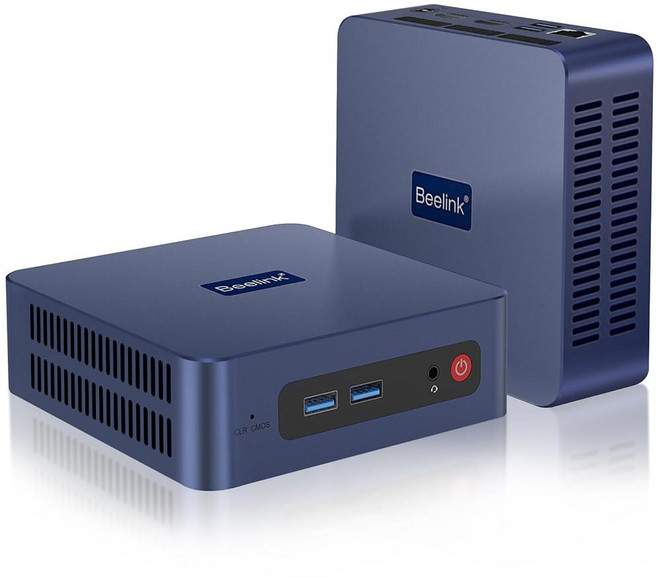 Beelink SER5 Max 미니 PC AMD Ryzen 6800U 최대 7GHz 8C 16T 24G LPDDR5 RAM 500GB PCIe4 SSD 미니 데스크톱 컴퓨터 Mic, AMD R3-3200U 16G+500GB
