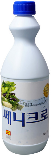 EVERYBO 쎄니크로 1L 과일야채세정제 천연액체세제