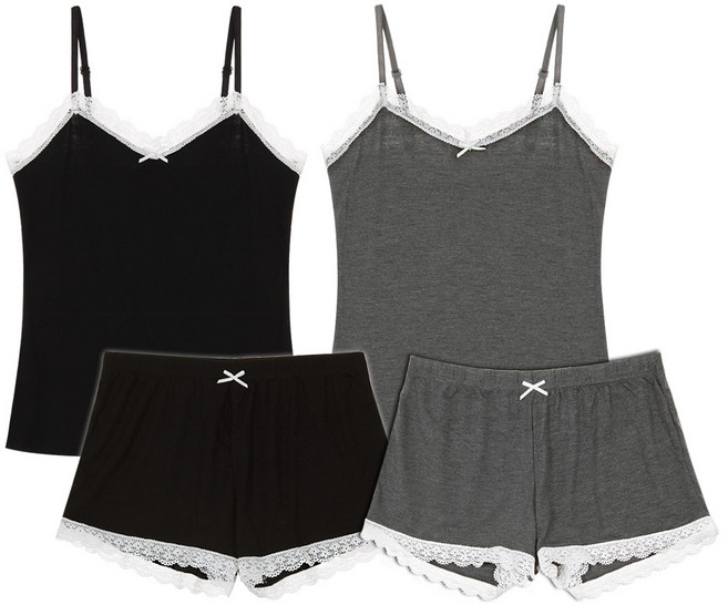 엘라운지 큐티 투피스 파자마 2종세트