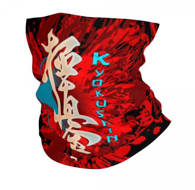 사용자 정의 가라데 Kyokushin 목 각반 남성 UV 얼굴 방패 겨울 무술 두건 스카프 하이킹, 01 Multiuse Bandana, 08 9