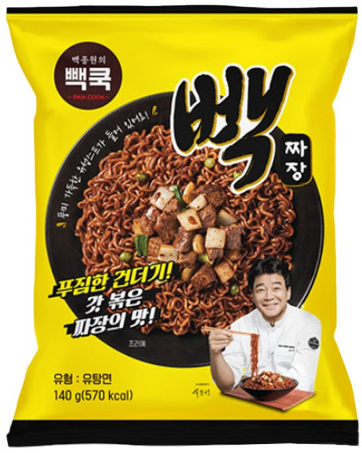 백쿡 빽짜장 140g, 2개