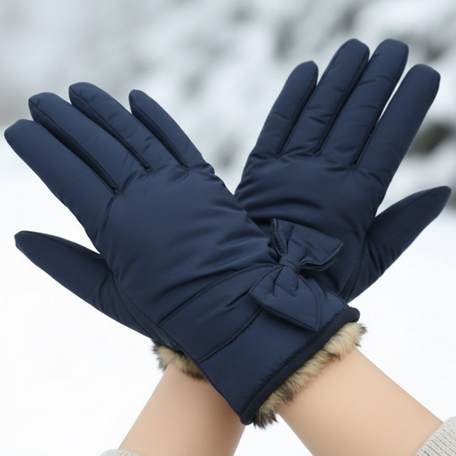 지맥스 천연렉스모피 290T패딩 여성방한장갑