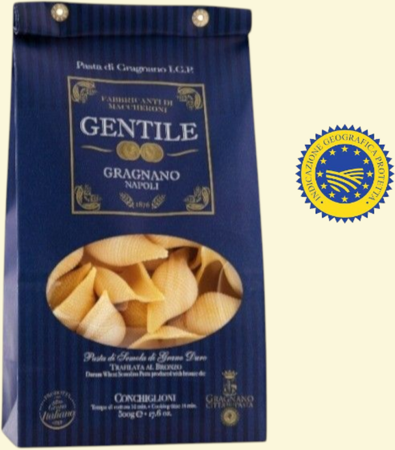 GENTILE IGP 그라냐노 파스타 꼰낄리오니, 500g, 1개
