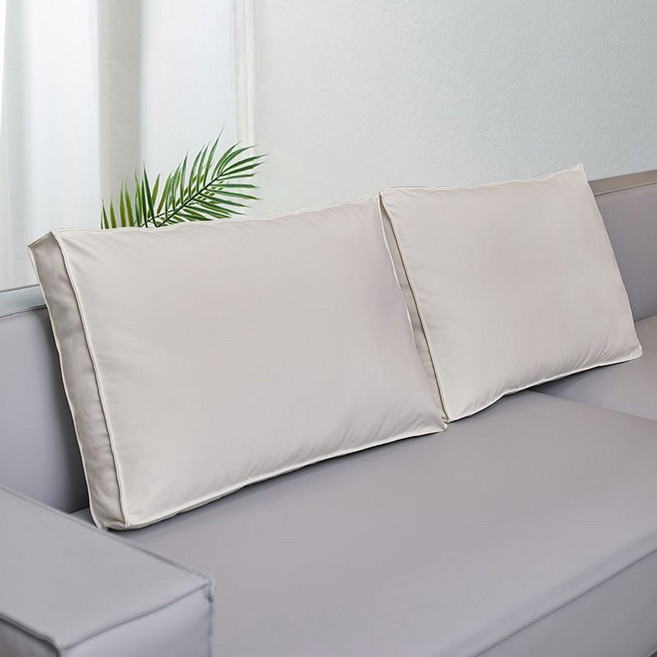 모던 가죽 소파 등받이 쿠션커버 부드러운 대형 소파 가죽 등쿠션 럭셔리 침대 등쿠션커버