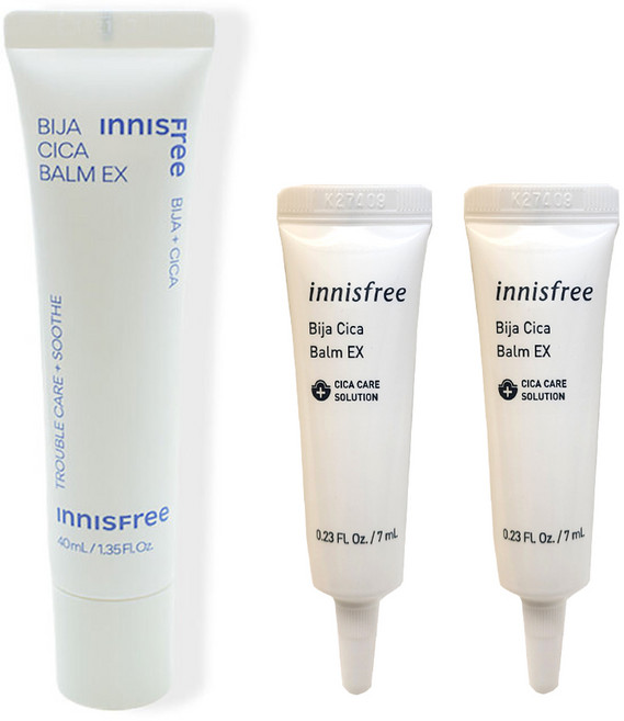 이니스프리 비자 트러블 시카 밤40ml+(7mlx2개증정), 1개, 40ml