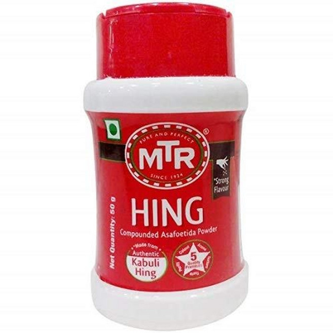 MTR Foods 스파이스 힝 Hing 파우더 50g, 1개