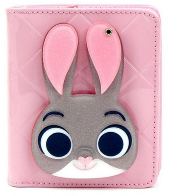 주디 에나멜 거울 지갑 디즈니 주토피아 캐릭터 지갑