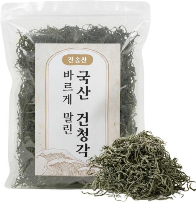 진솔찬 국산 완도 건청각, 1개, 200g