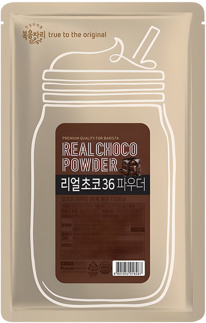 대상 리얼초코 36 파우더, 500g, 1개, 1개입