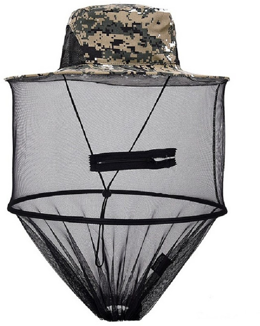 밀리센치 양봉모자 벌초모자 방충망 모자 해충 차단모자 1+1, 2개, 2.아미그린