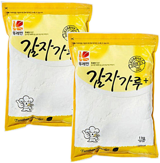 뚜레반 감자가루(복합) + 1kg X 2개