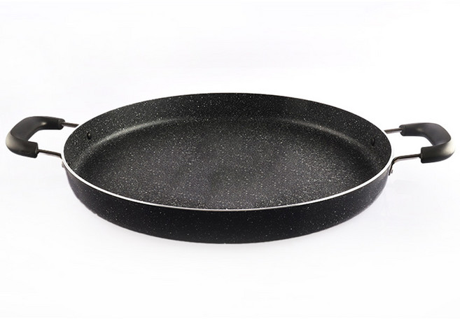 쿡제 인덕션 대형 마블코팅 전판 전팬 업소용 급식소 대량 빅사이즈, 1개, 40cm