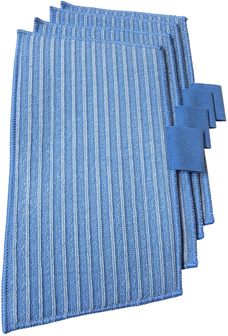 스무디아 스팀패드 양면패드 양면사용 스트라이프 한경희 리필 호환패드 블루4장 국내생산, 4개